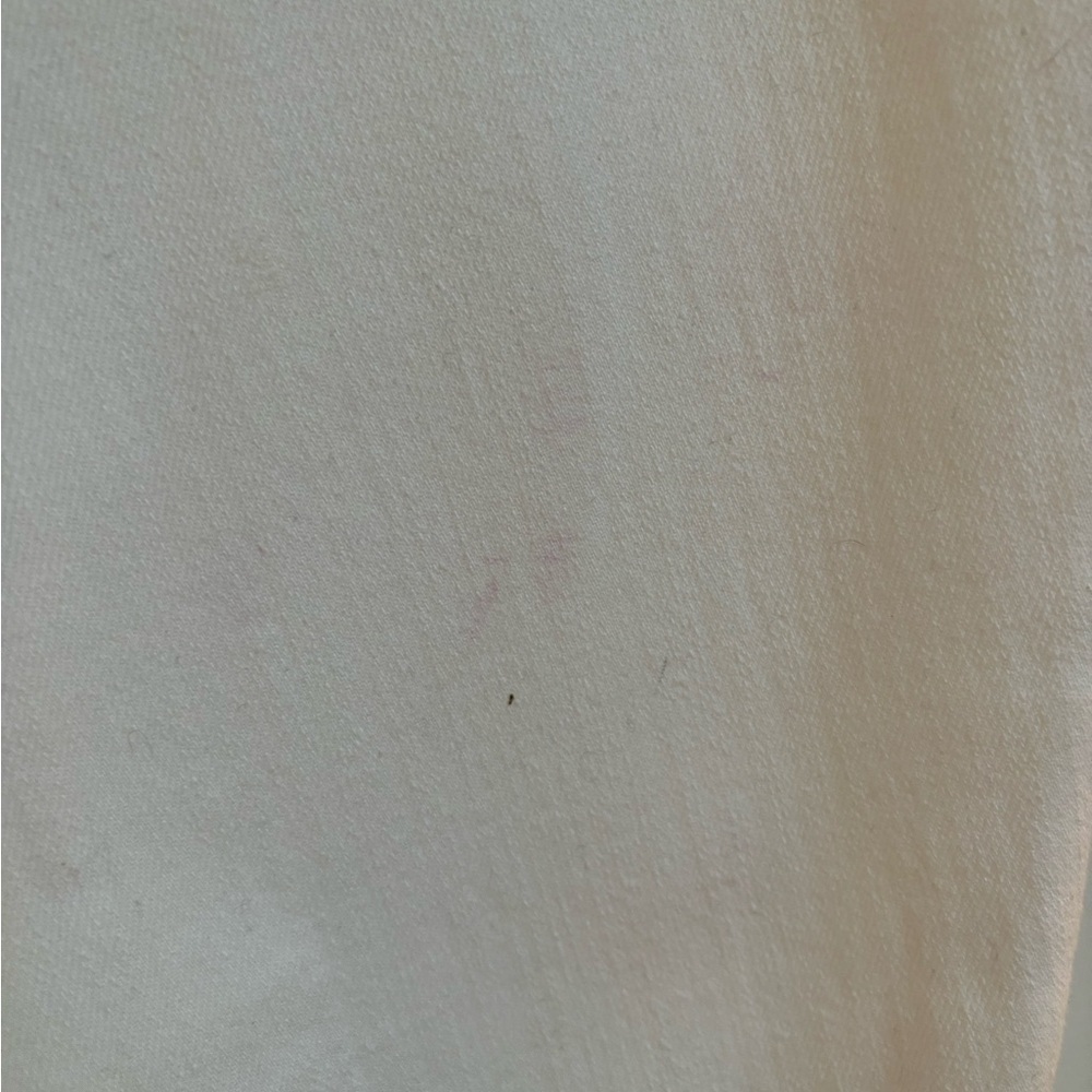 Ann Taylor white denim capris - Picture 4 of 5